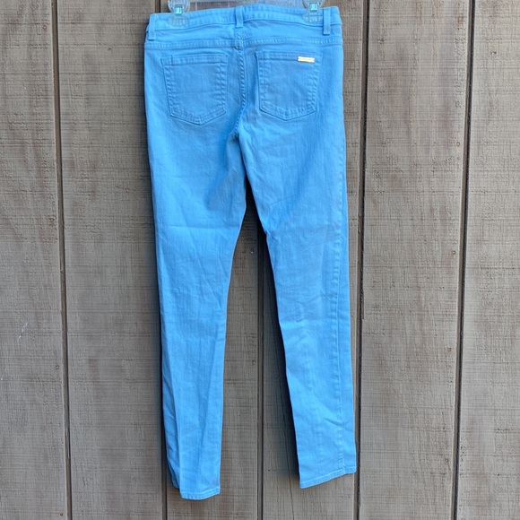 MICHAEL KORS Light Blue Skinny Chino Pants - Picture 2 of 4